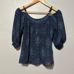 House of Harlow 1960 Boho Blouse
